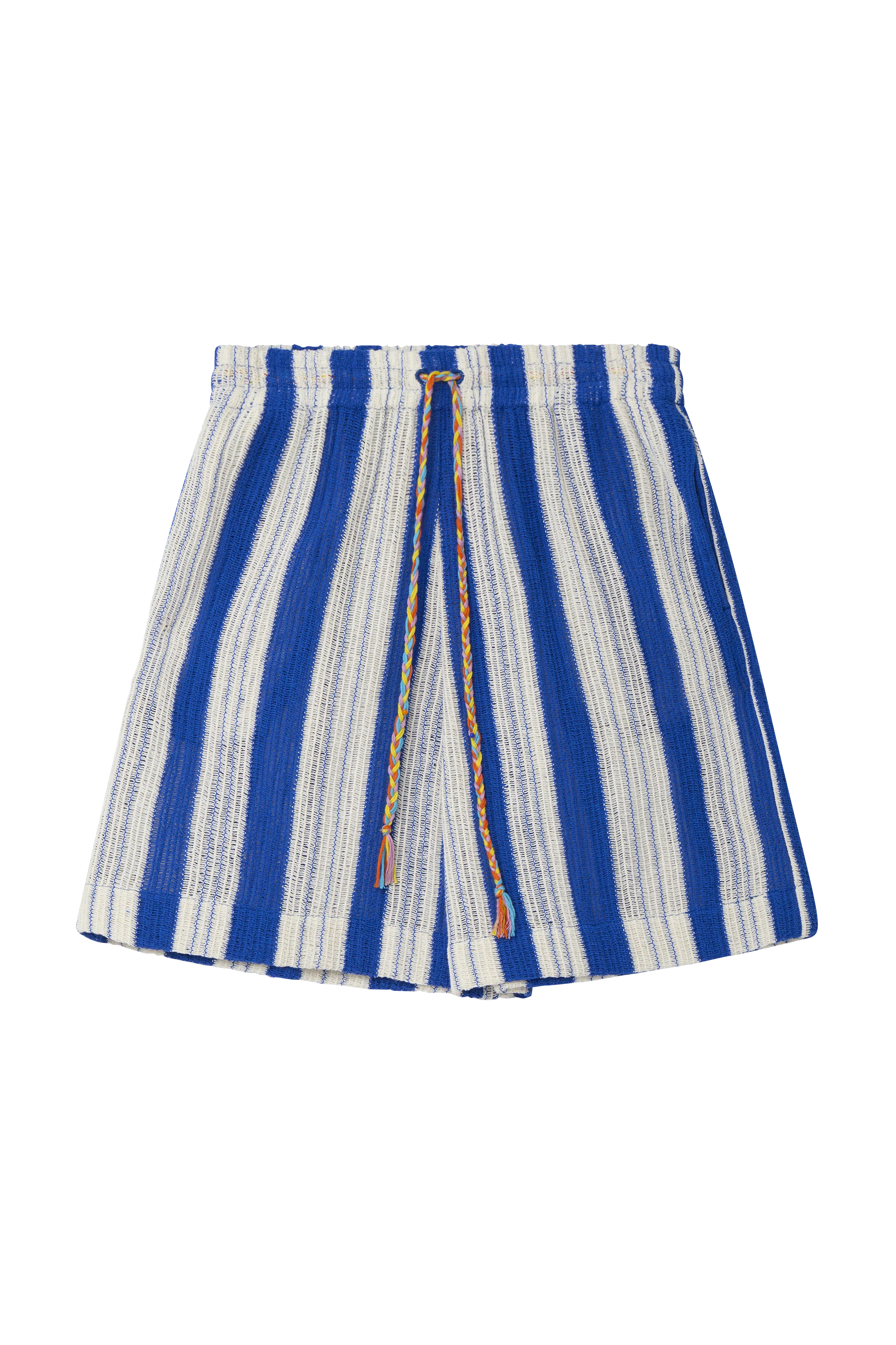 Knitted Stripe Shorts