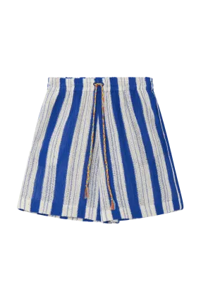 Knitted Stripe Shorts