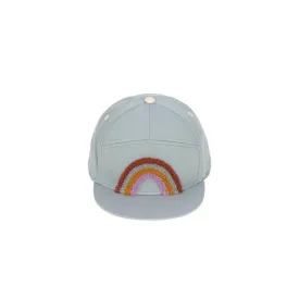 Lassig Kids Skater Cap - Light Blue - Rainbow