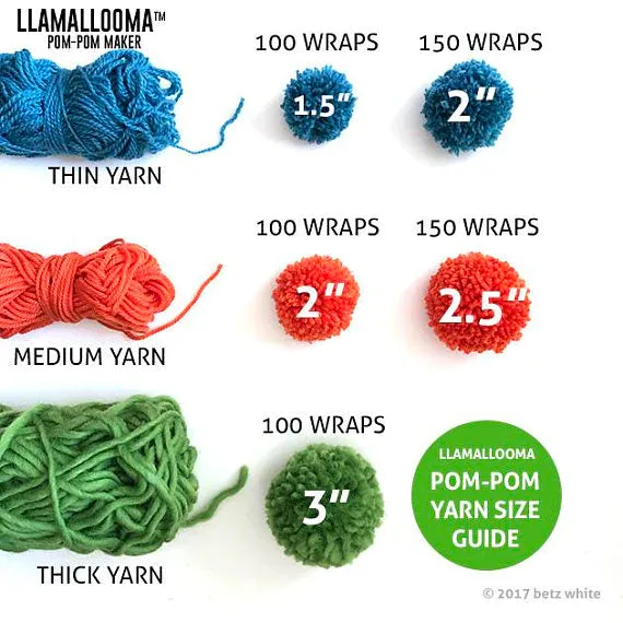 LLAMALLOOMA Pompom Maker