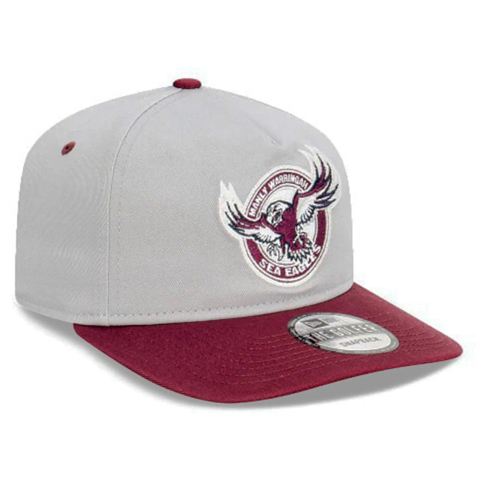 Manly Warringah Sea Eagles NRL 2-Tone The Golfer Snapback Cap by New Era