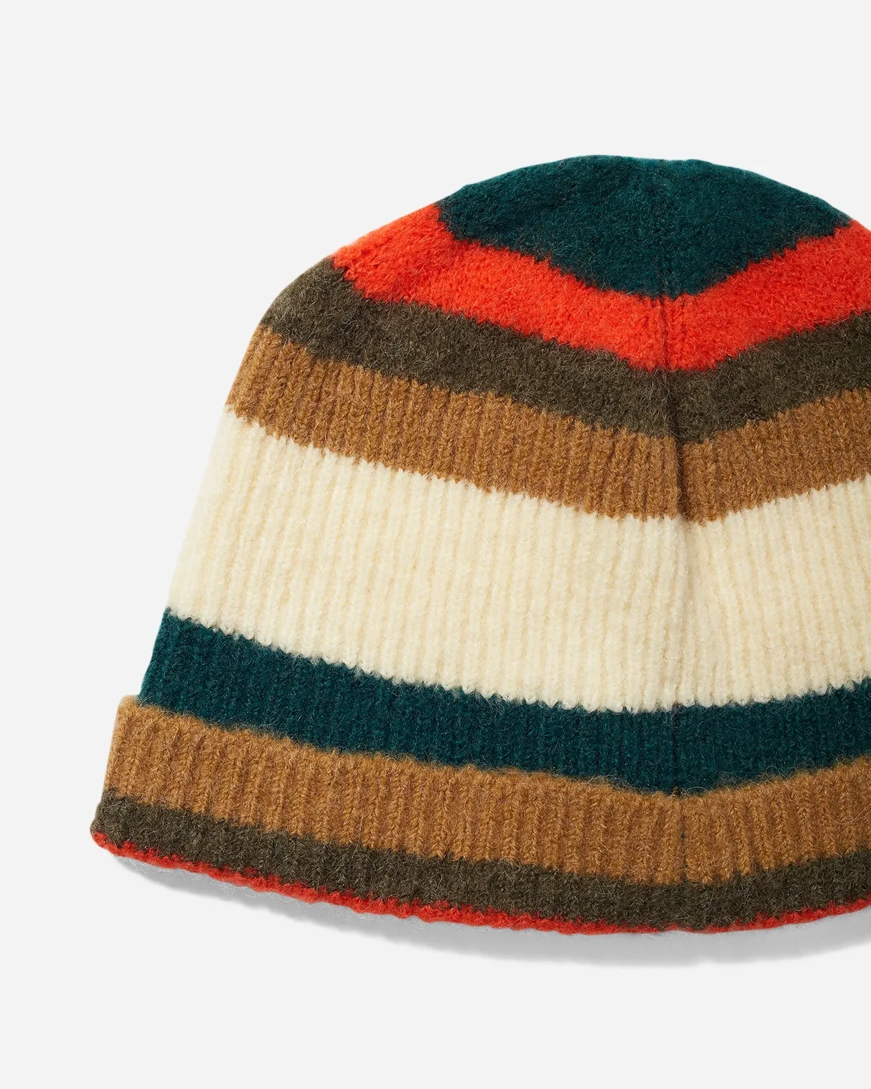 Mohair Stripe Beanie