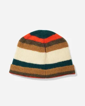 Mohair Stripe Beanie