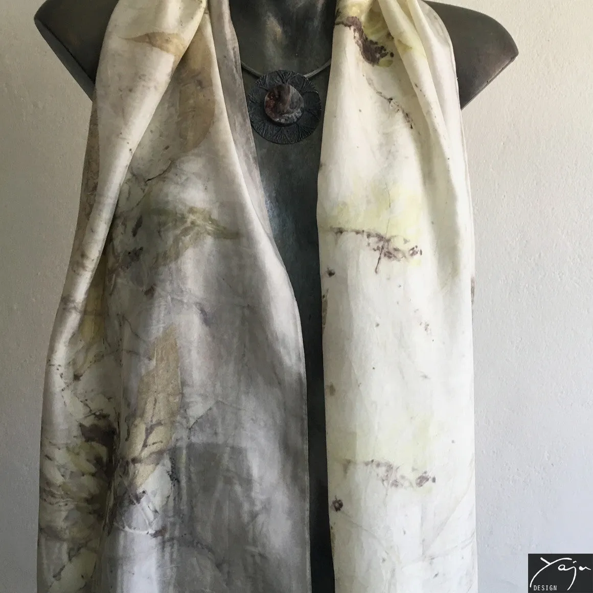 'Nature Does Not Hurry' - Silk Scarf No.2