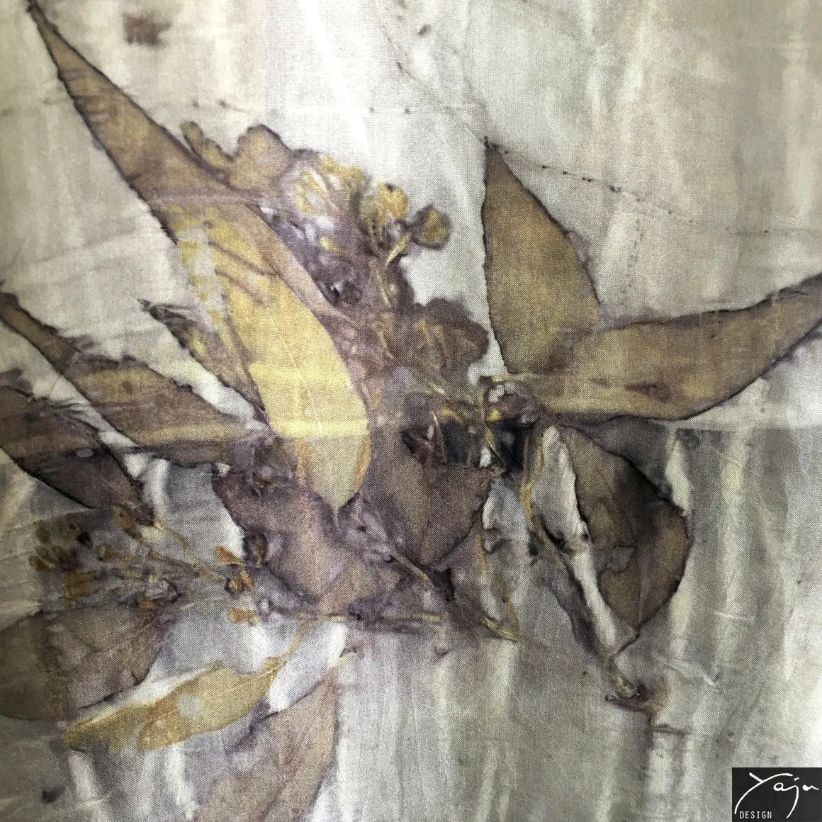 'Nature Does Not Hurry' - Silk Scarf No.2