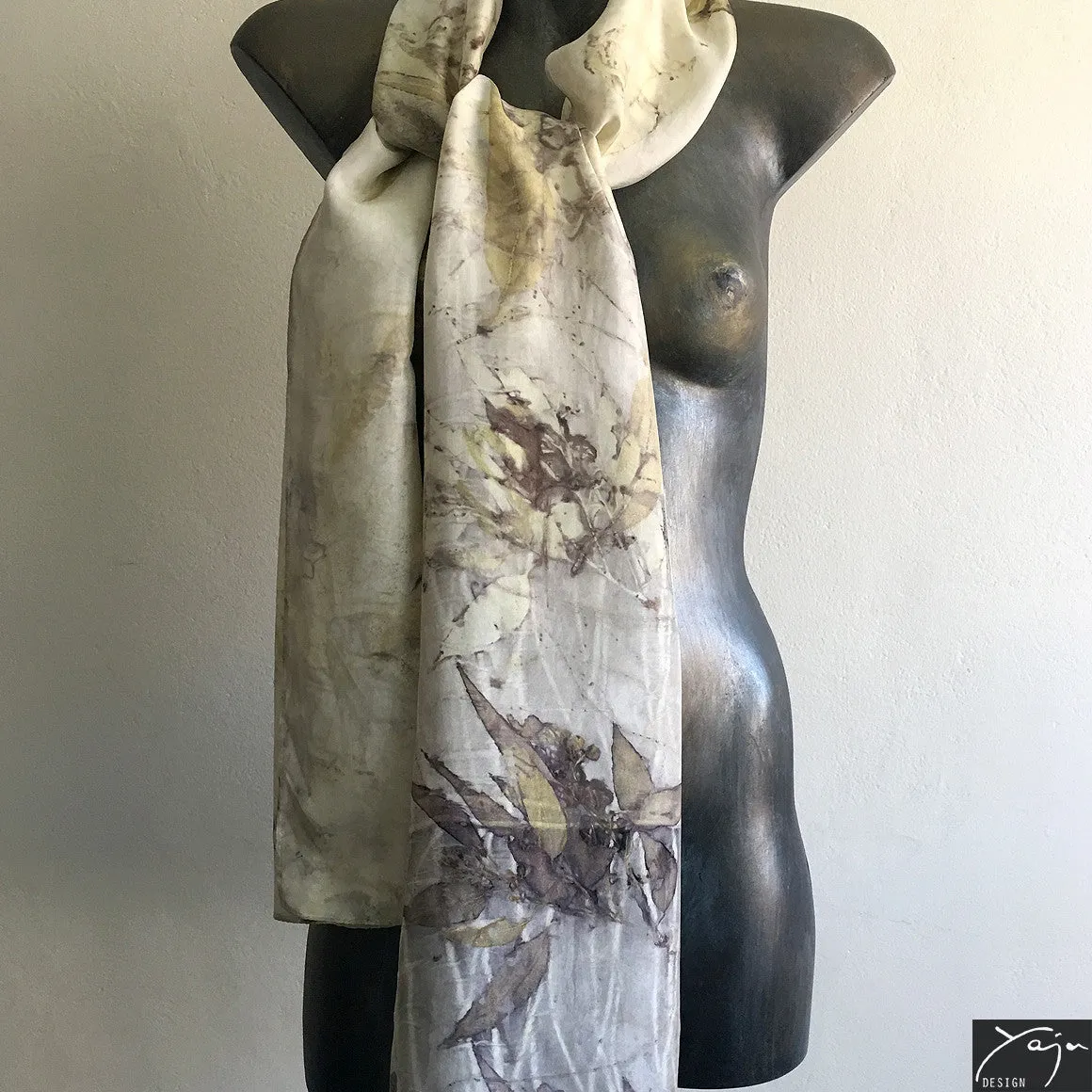 'Nature Does Not Hurry' - Silk Scarf No.2