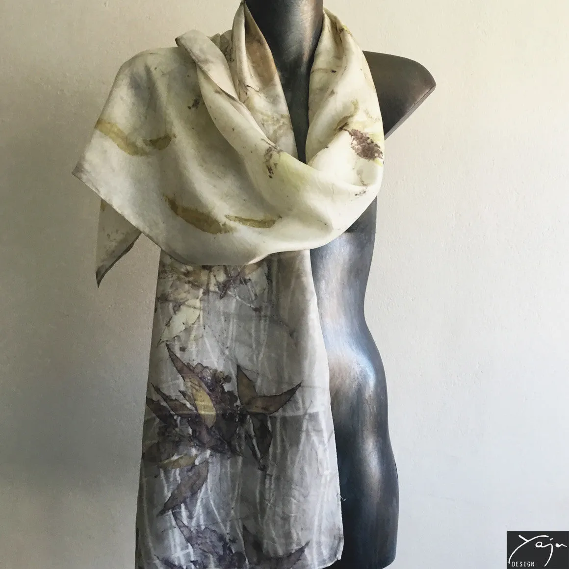 'Nature Does Not Hurry' - Silk Scarf No.2