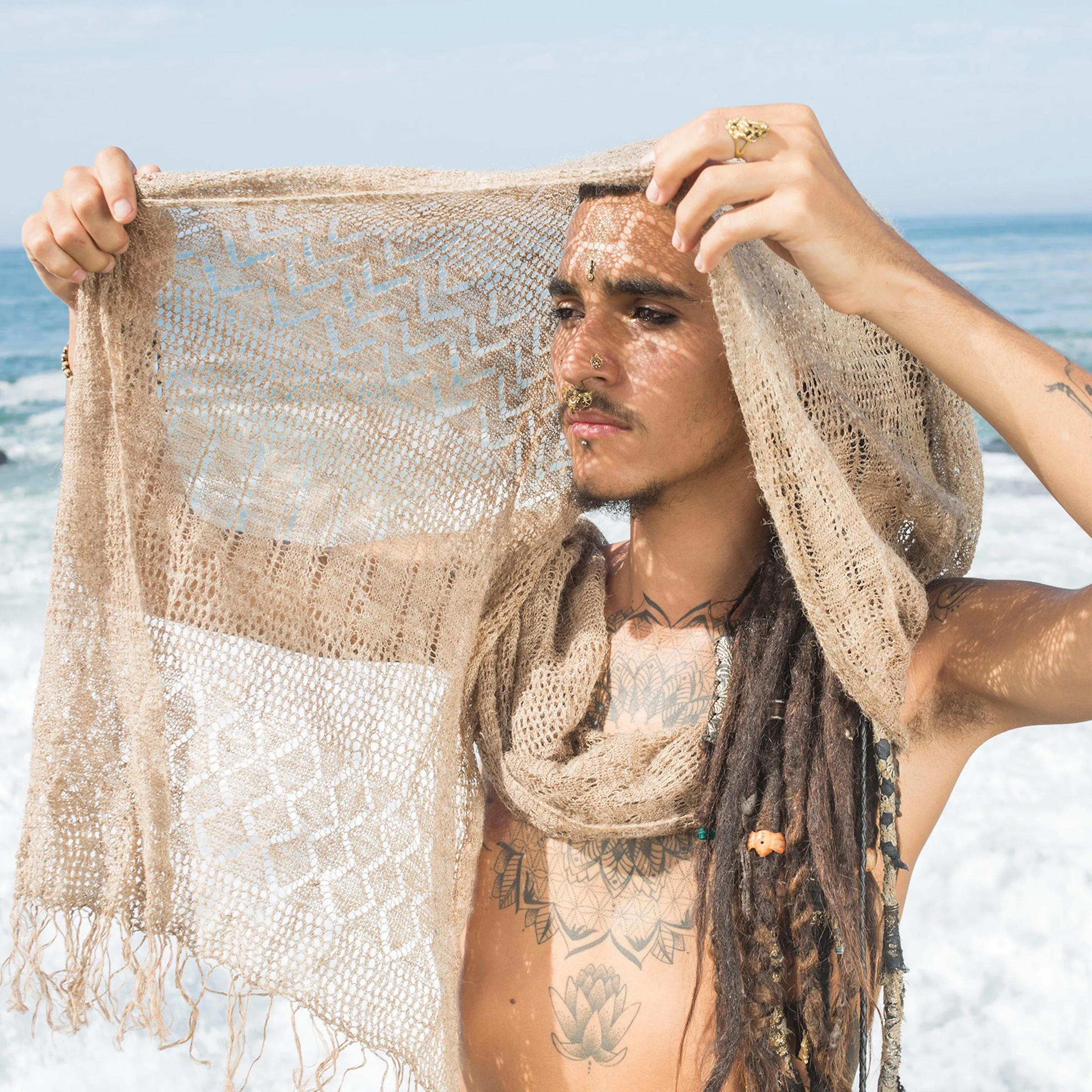 Nettle Shawl ~>> From Wild Himalayan Nettle <<~