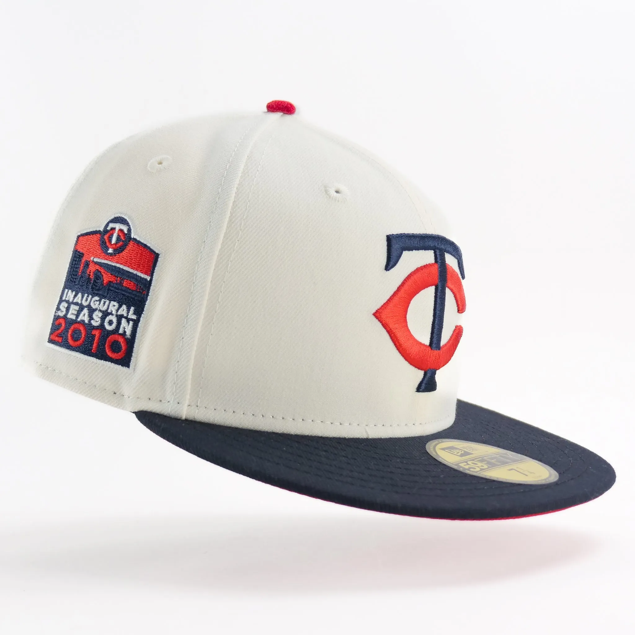 New Era Custom Exclusive Fitted Minnesota Twins 2010 Inaugural Season Patch