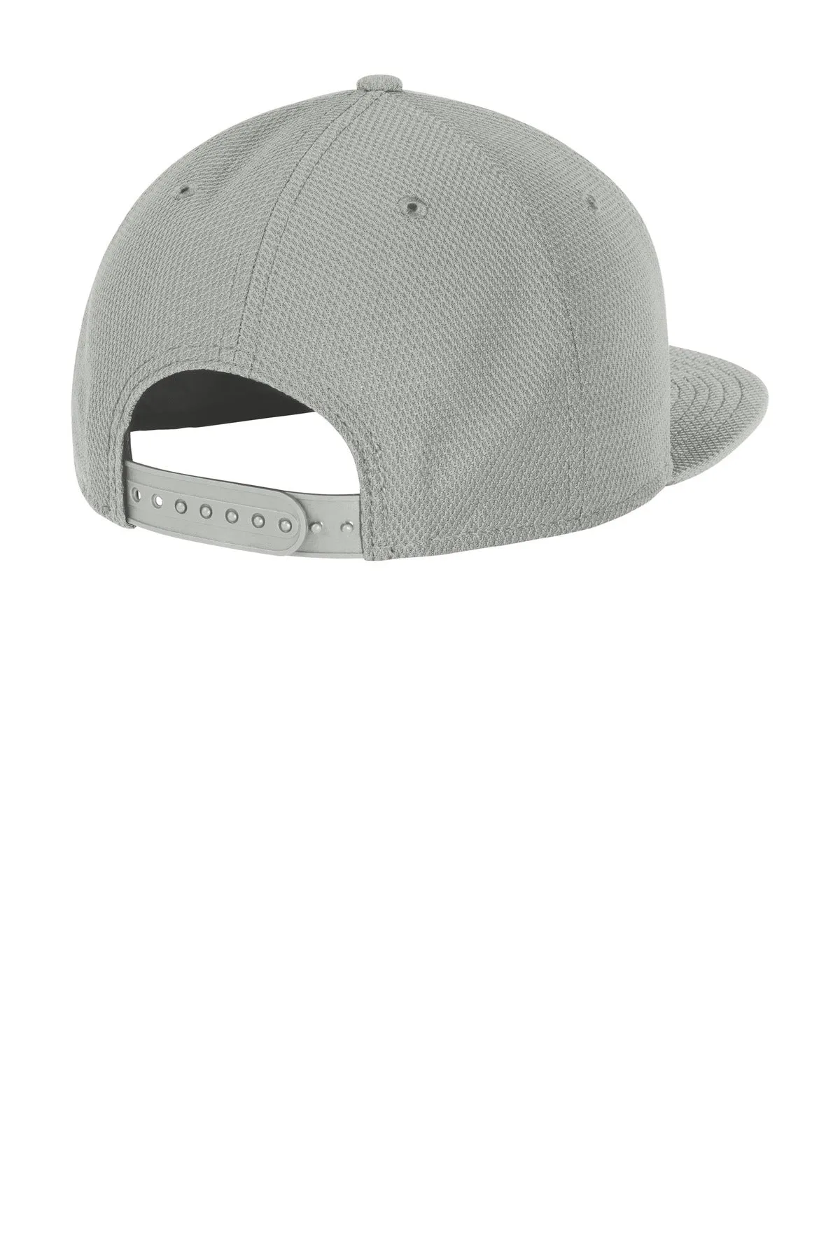 New Era Original Fit Diamond Era Flat Bill Snapback Cap. NE404