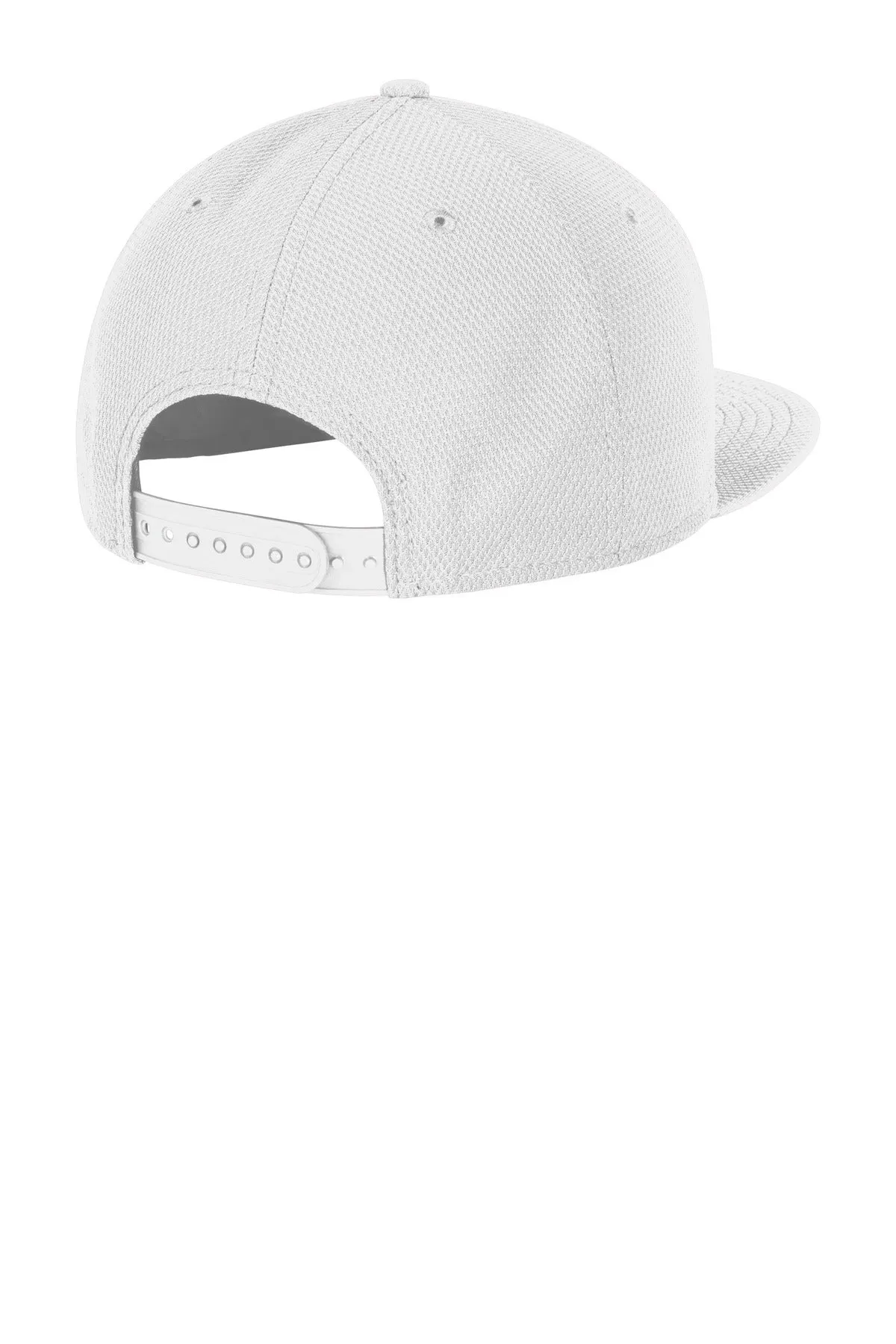 New Era Original Fit Diamond Era Flat Bill Snapback Cap. NE404