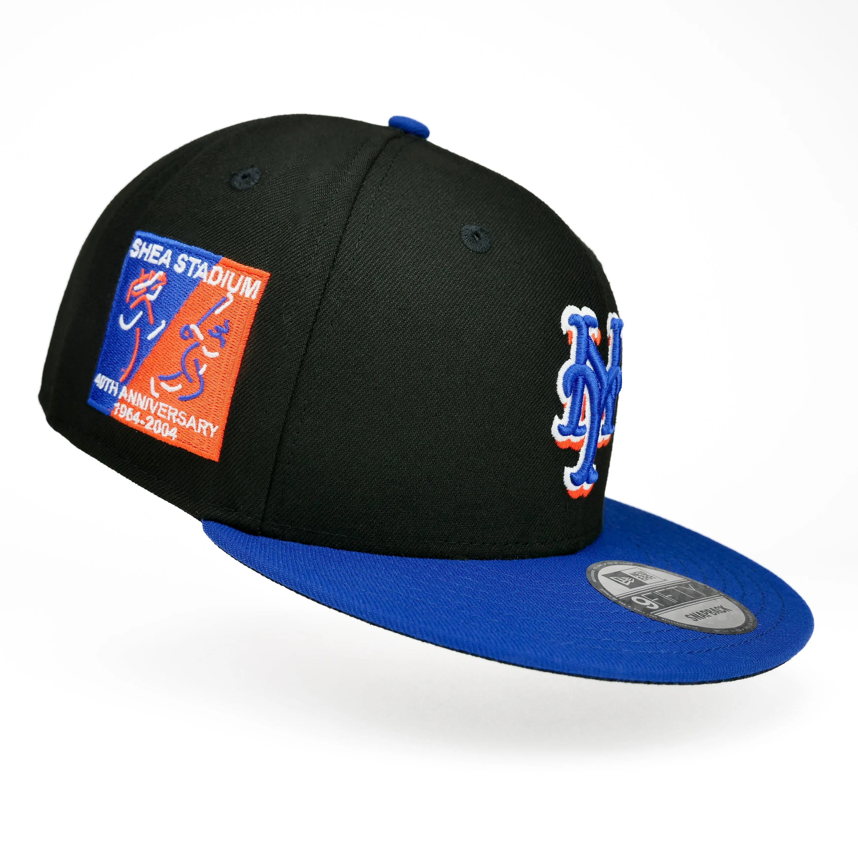 New Era Snapback New York Mets Black Alternate Shea Stadium Patch