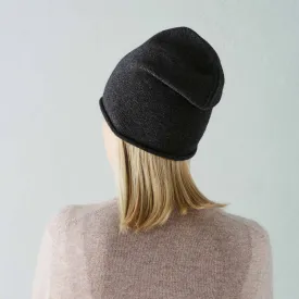 Nora Cashmere Hat [Charcoal]