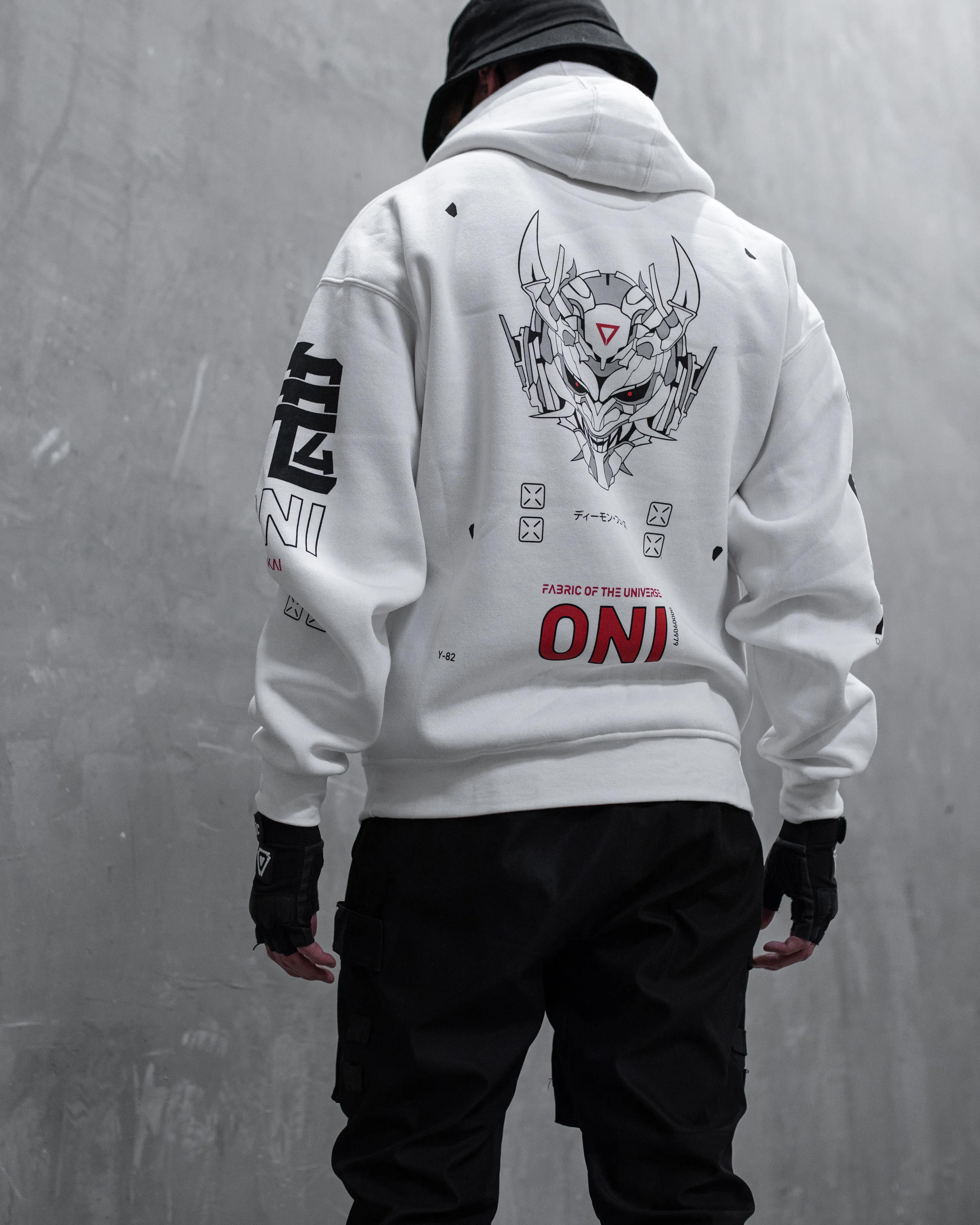 ONI White Hoodie