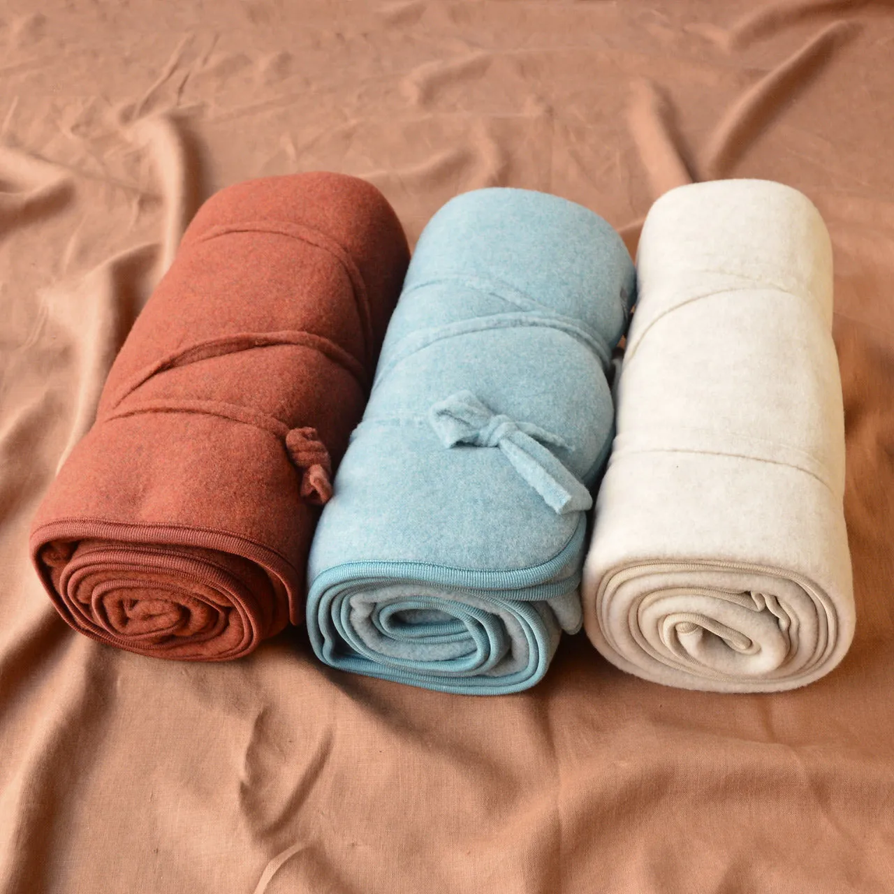 Organic Merino Wool Fleece Blanket - Medium (120x160cm) *Last One!