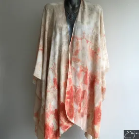 'Oriental Garden' - Silk Cape No.6