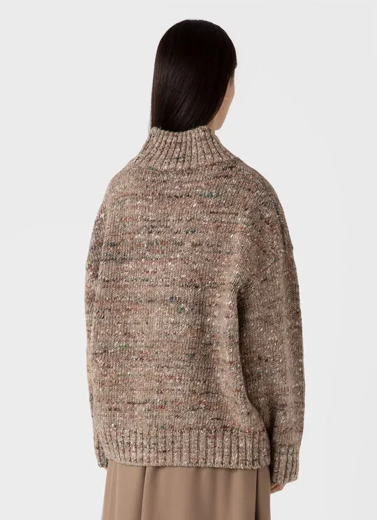 Oversized Textured Jumper