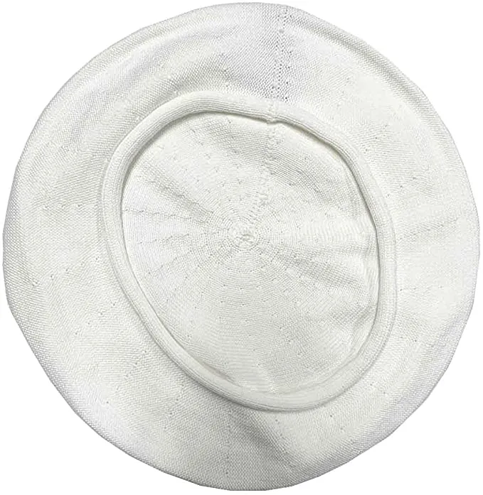 *Parkhurst 11-1/2 Inch Diameter Cotton Knit Beret, Style#30017