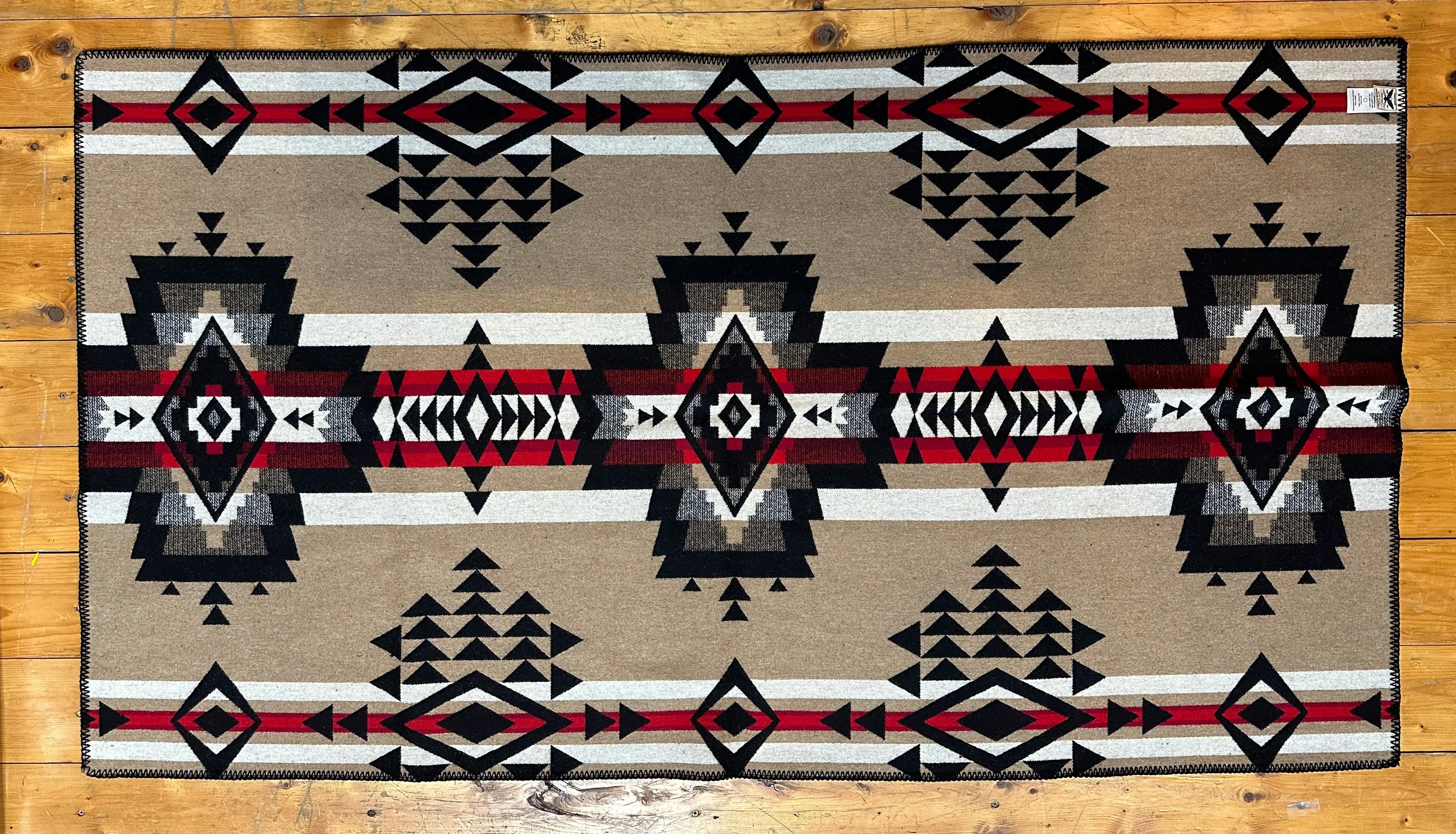 Pendleton® Saddle Blanket, Rock Point, Black