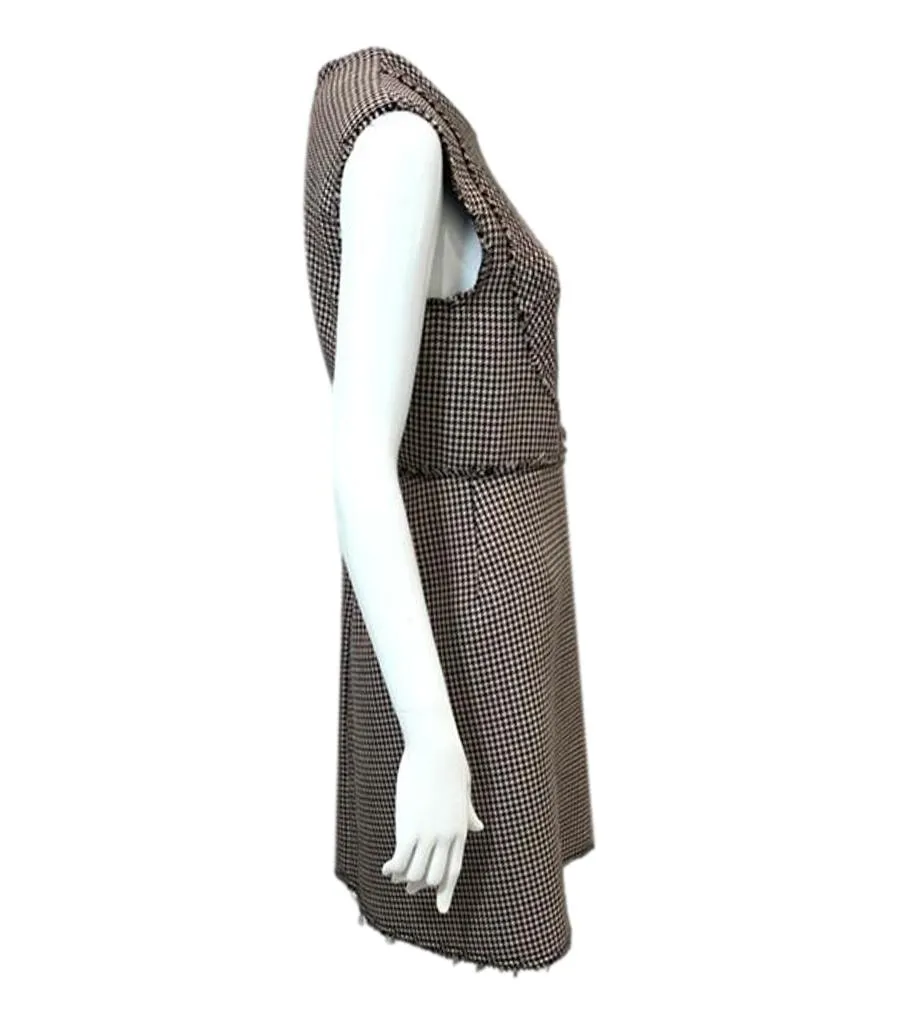 Phillip Lim Wool Houndstooth Dress. Size 4US