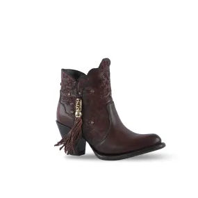 Platino Texas Country Womens Boot Peli Walnut Ximena