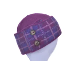 Possum Merino Tartan Hat