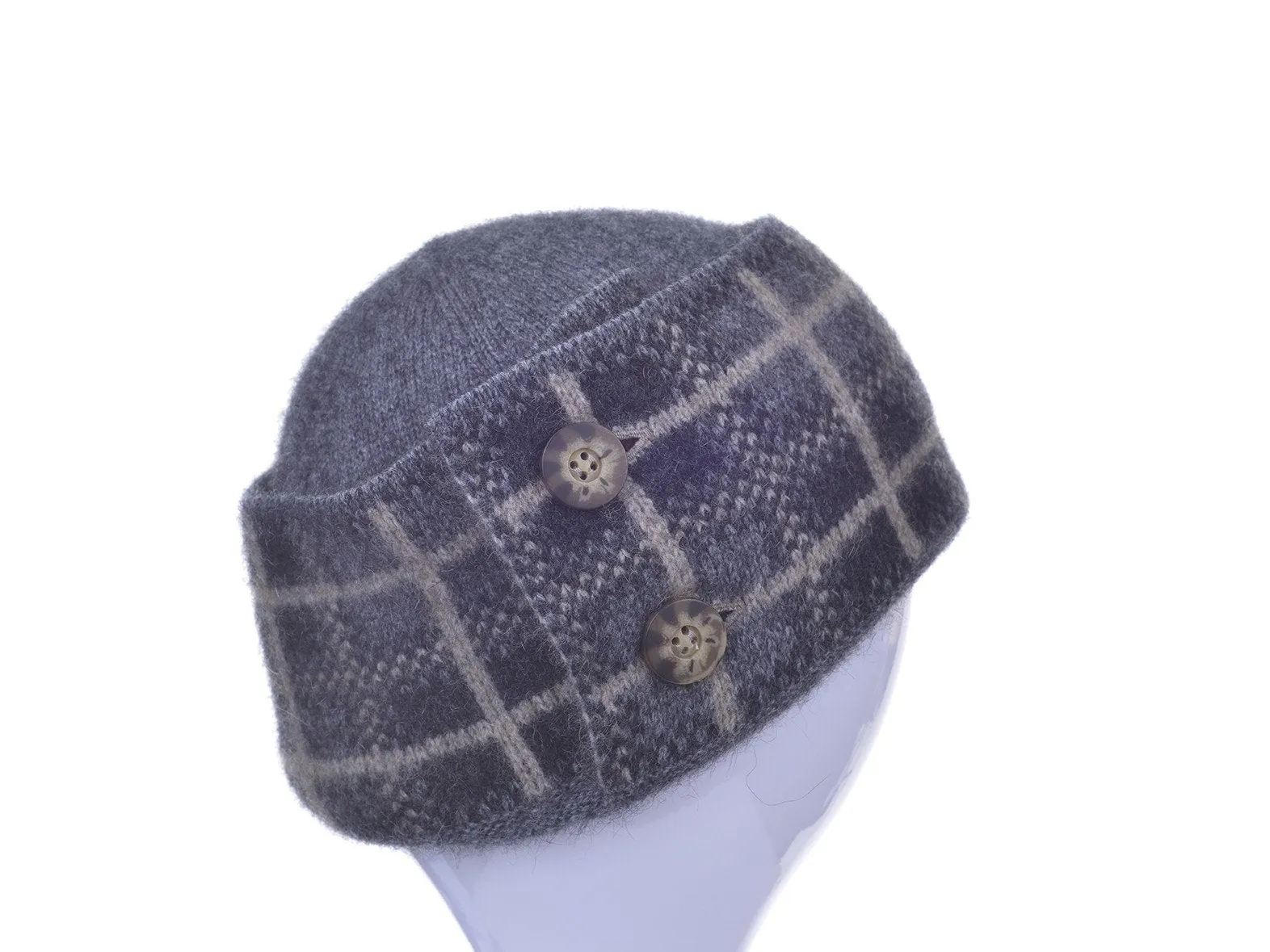 Possum Merino Tartan Hat