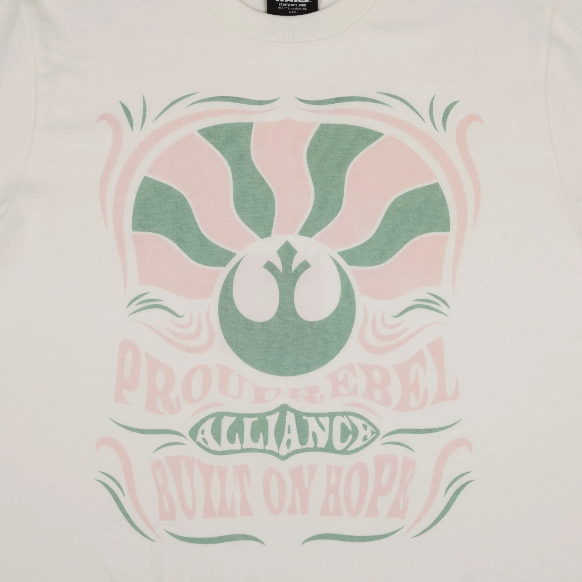 Rebel Alliance Retro Cropped Tee