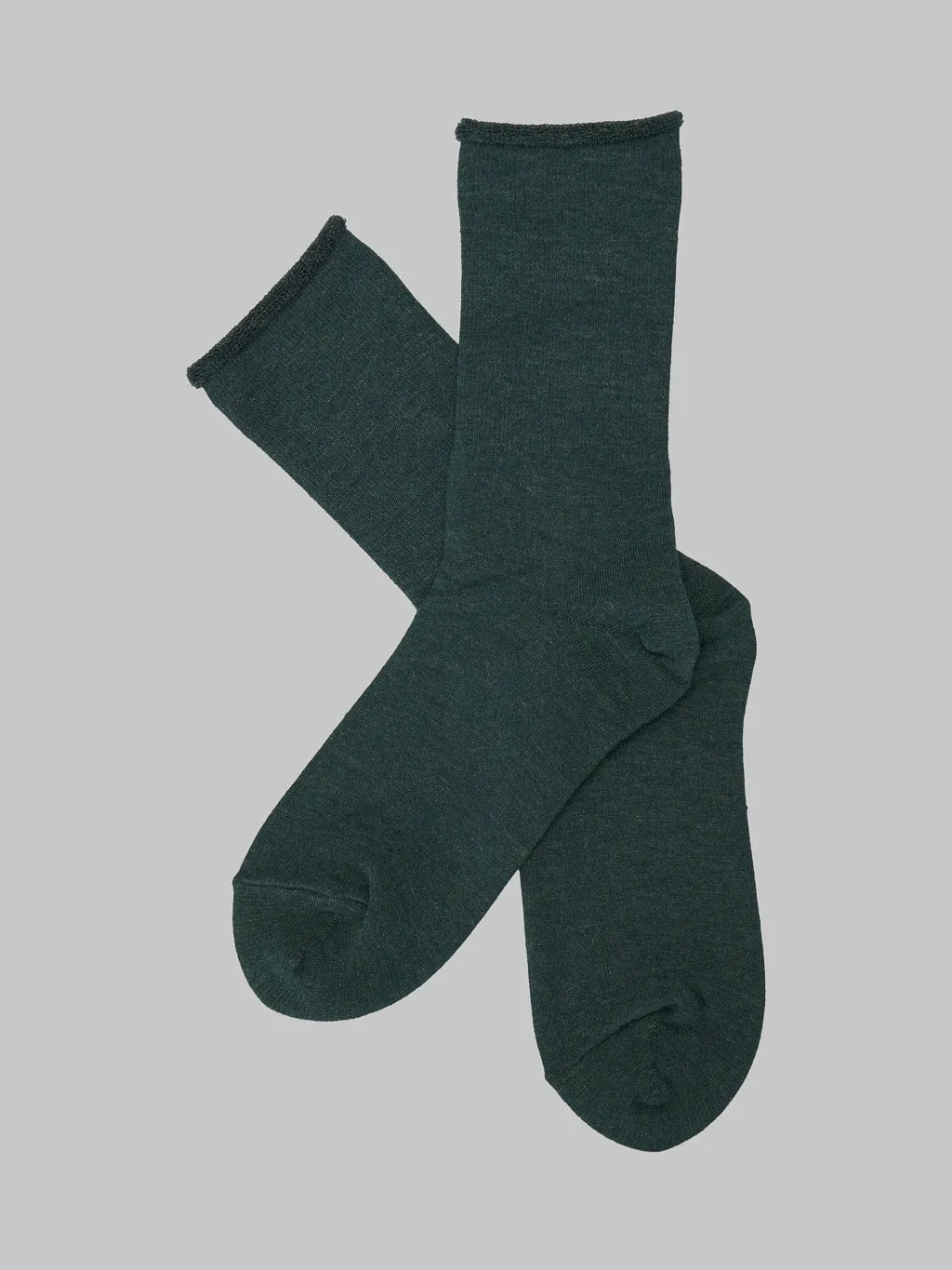 ROTOTO City Socks Dark Green