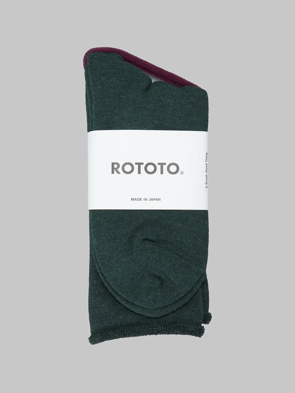 ROTOTO City Socks Dark Green