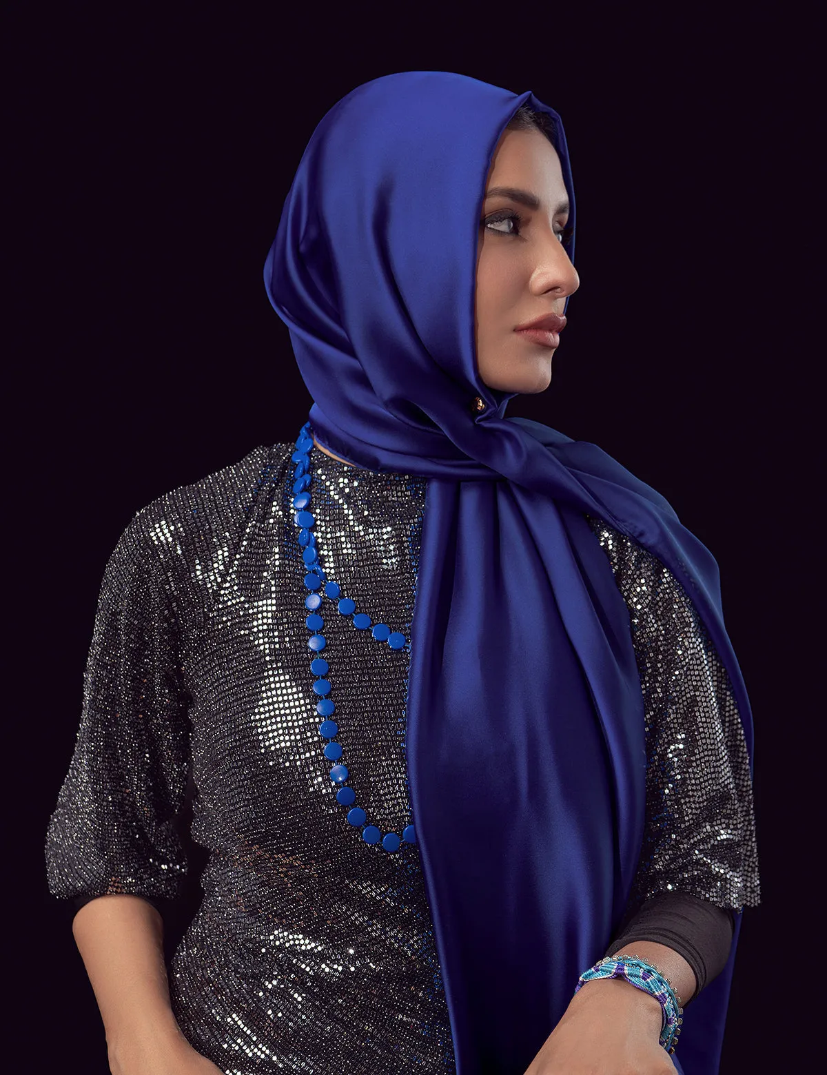 Satin Silk - Royal Blue