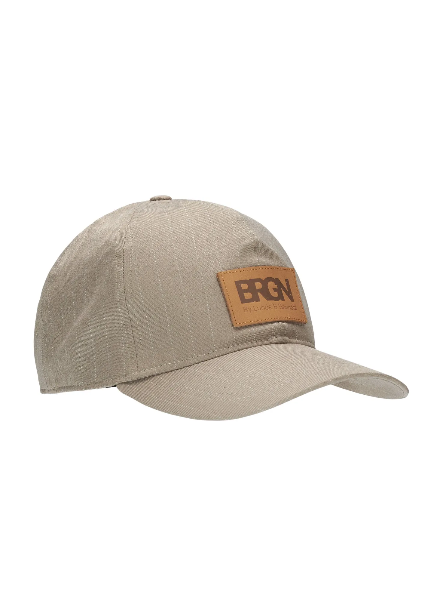 Solregn caps - Taupe Pinstripe