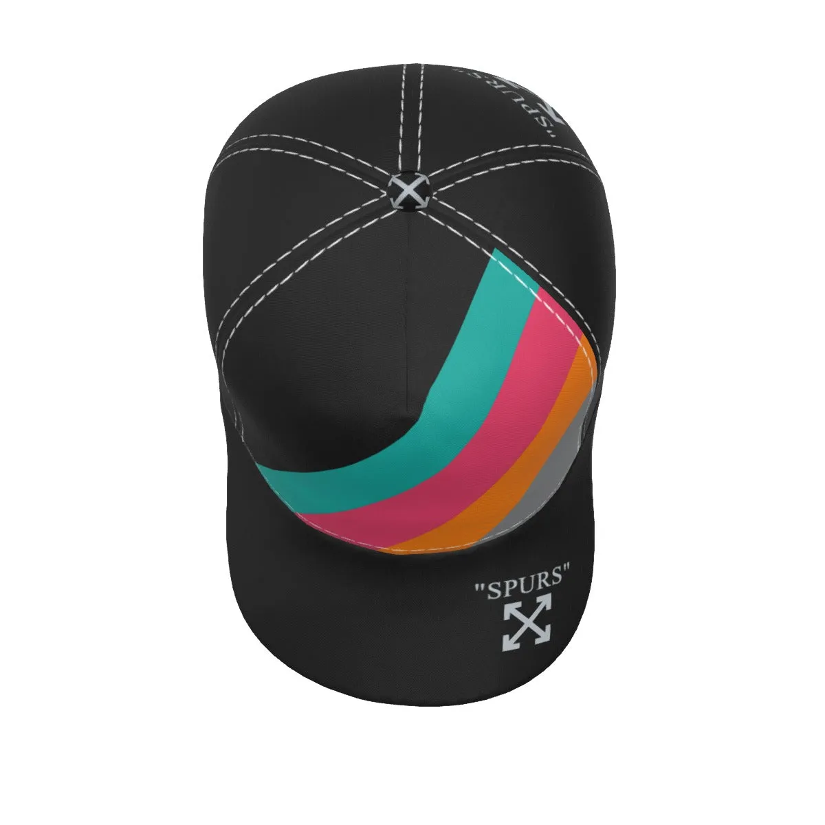 Spurs Fiesta Colors Baseball Cap