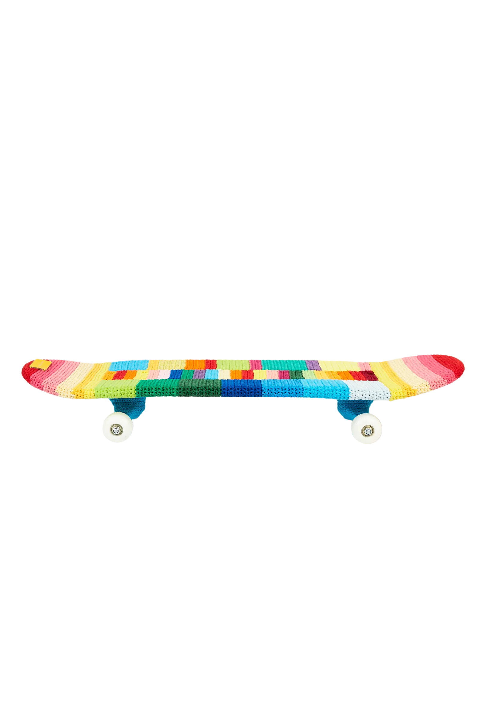 Striped Knitted Skateboard