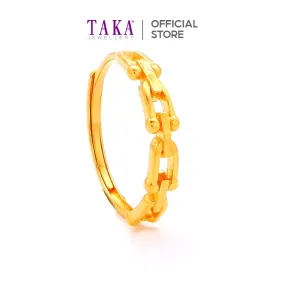 TAKA Jewellery 999 Pure Gold 5G Ring