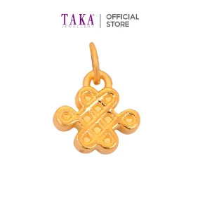 TAKA Jewellery 999 Pure Gold Pendant RuYi