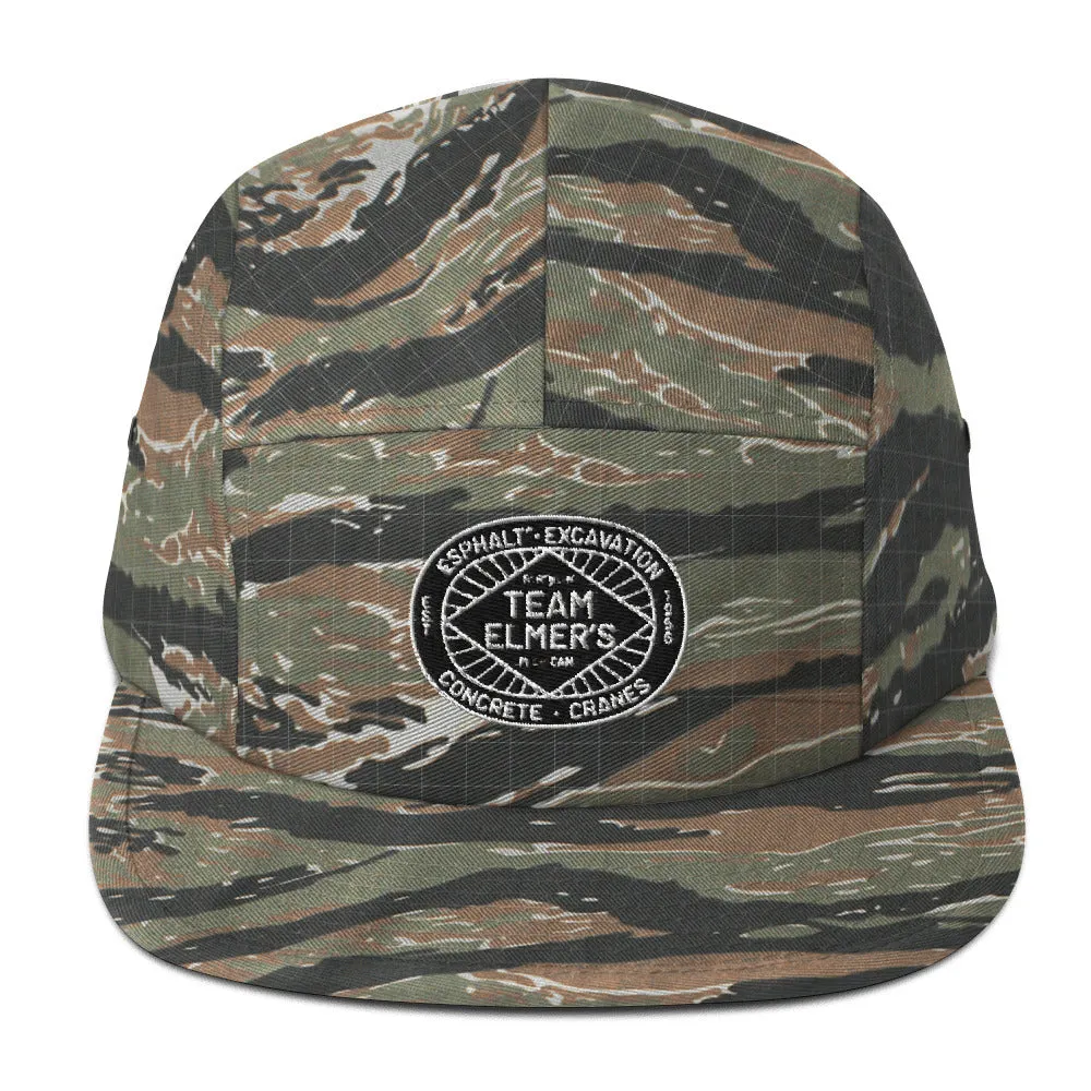 Team Elmer's Divsions Five Panel Cap