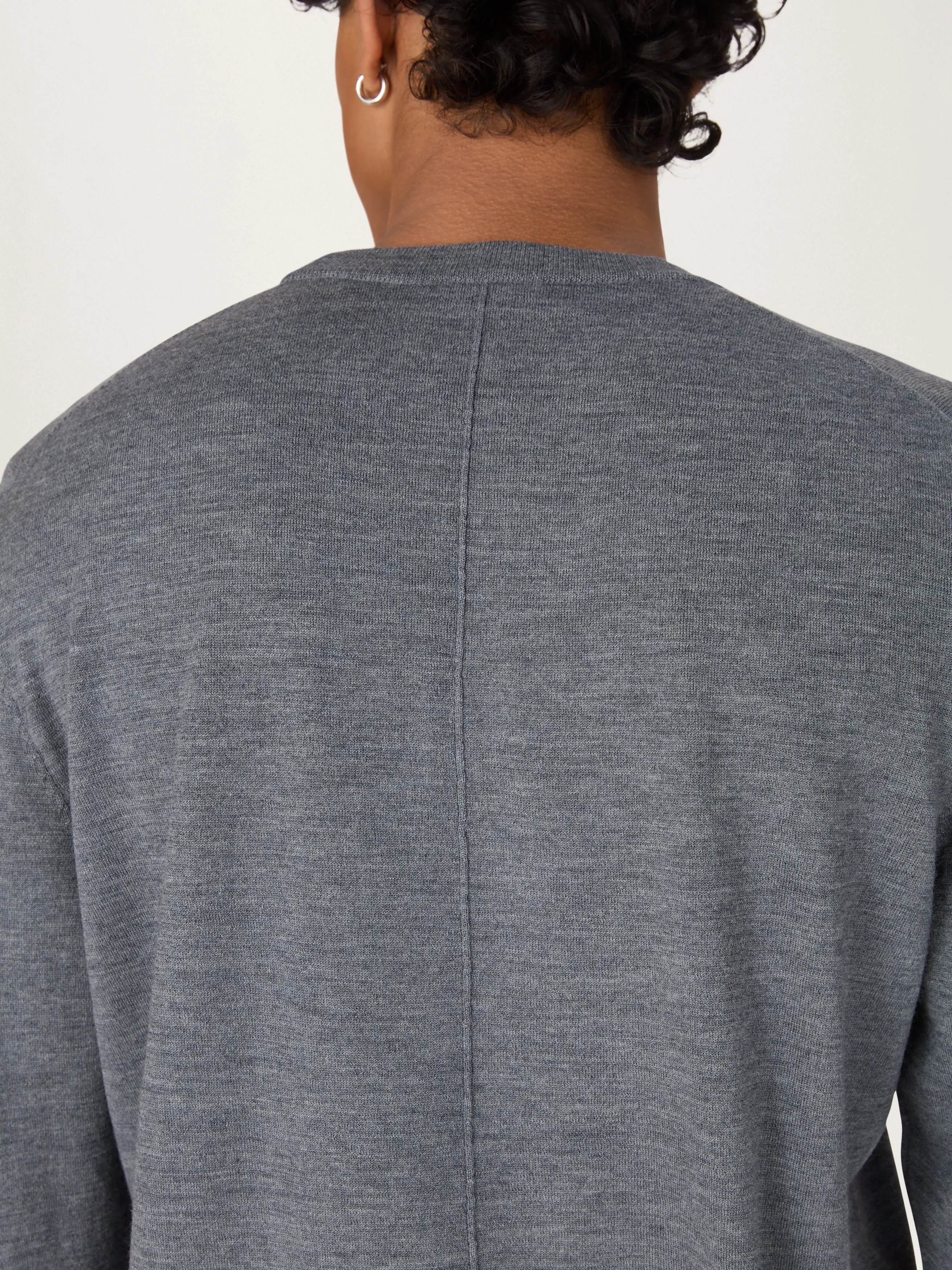 The Knitted Crew || Grey | Merino Wool