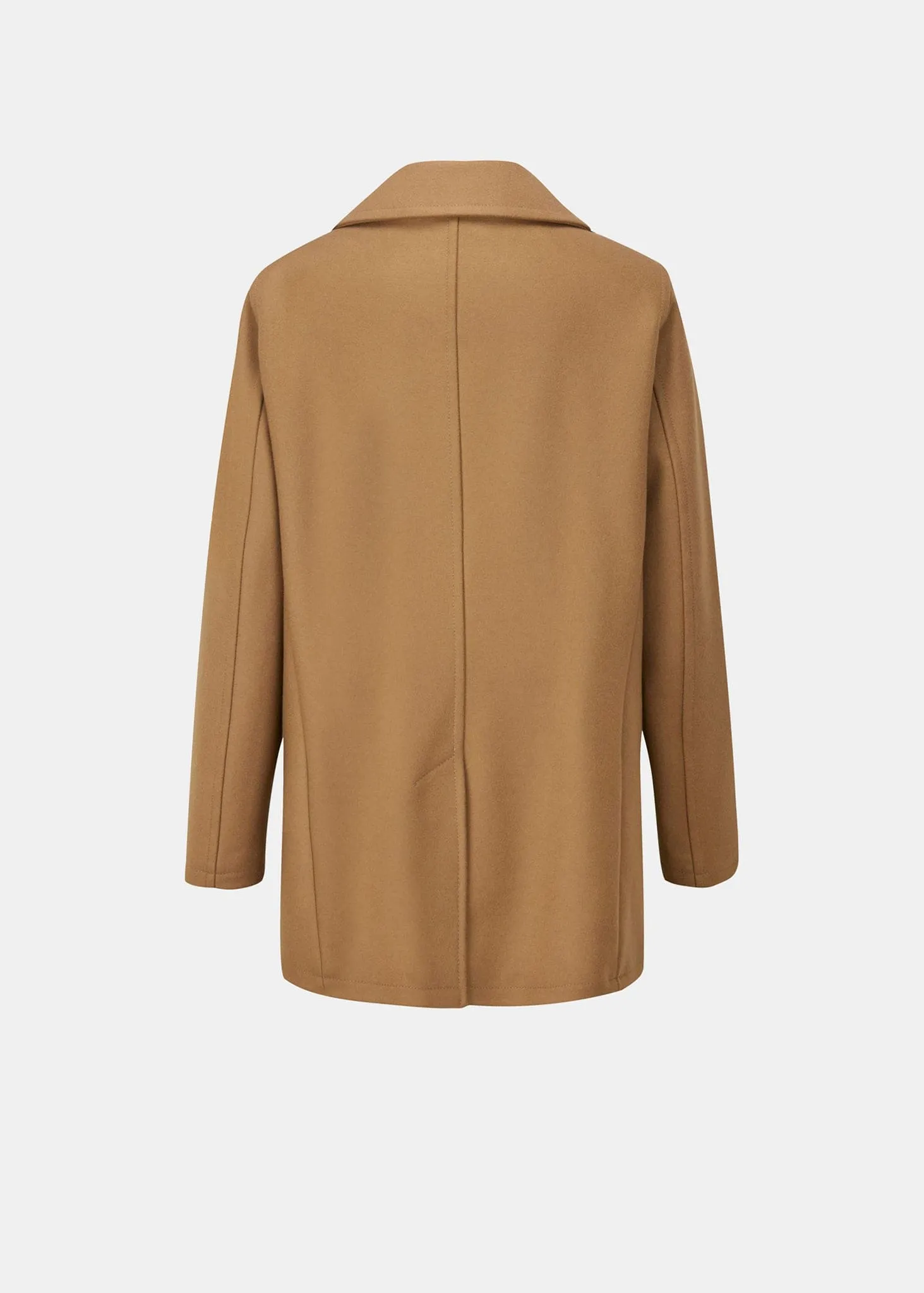 Women's Peacoat Camel