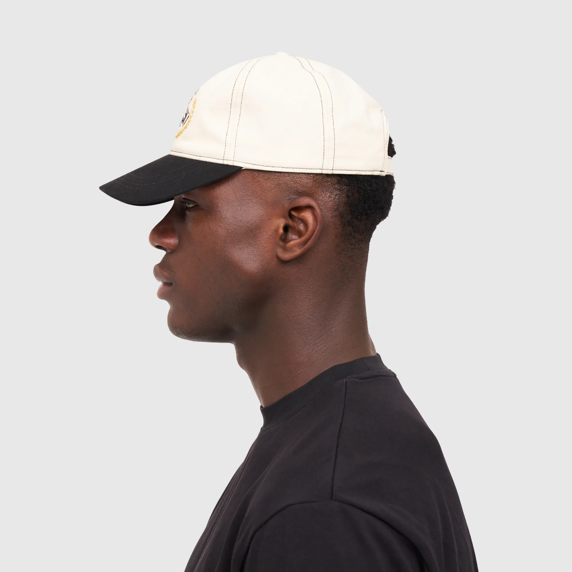 Yacht Club Hat (Cream/Black)