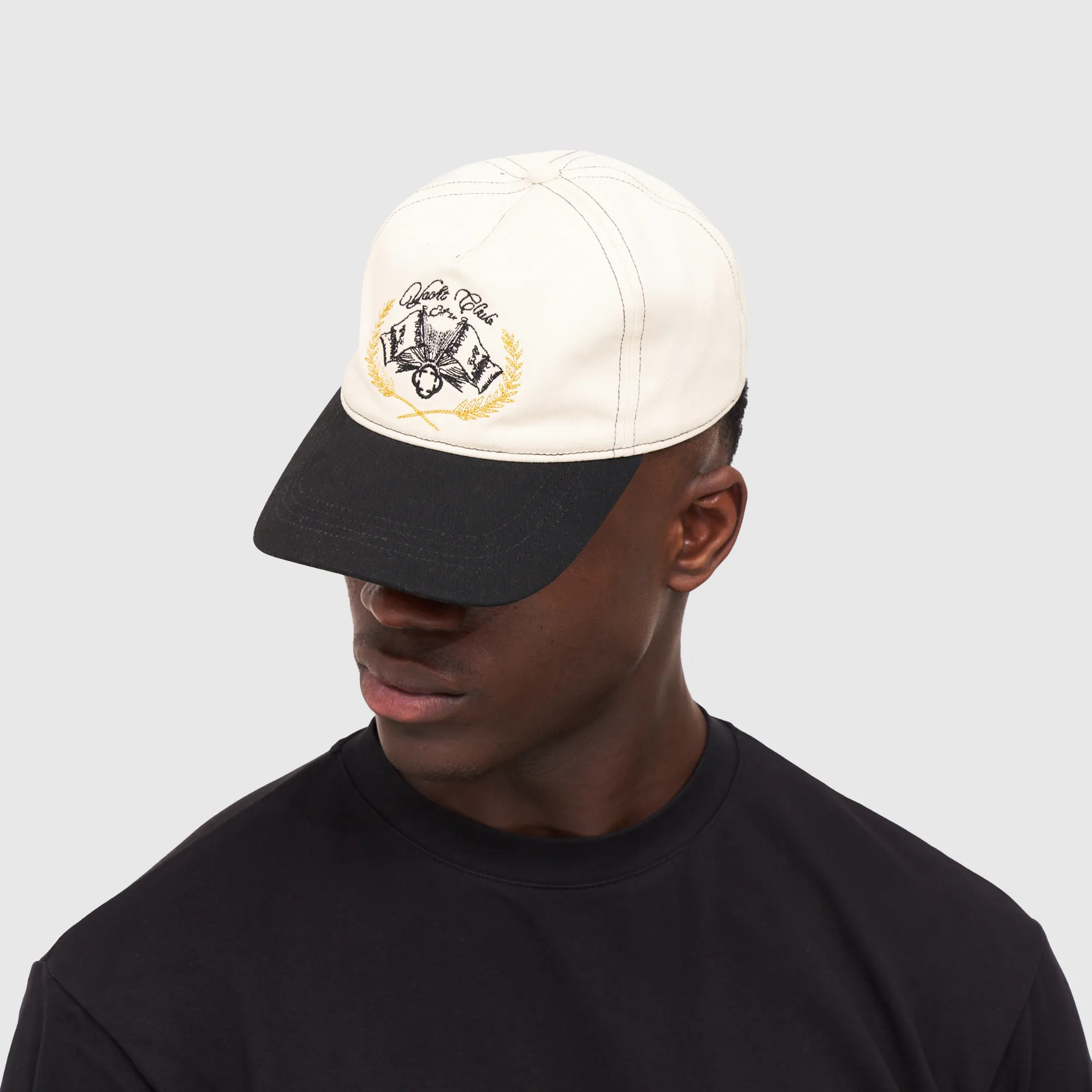 Yacht Club Hat (Cream/Black)